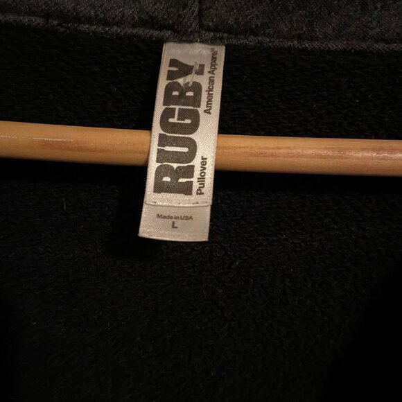 Men's American Apparel Pullover, Size L - Picture 4 of 4